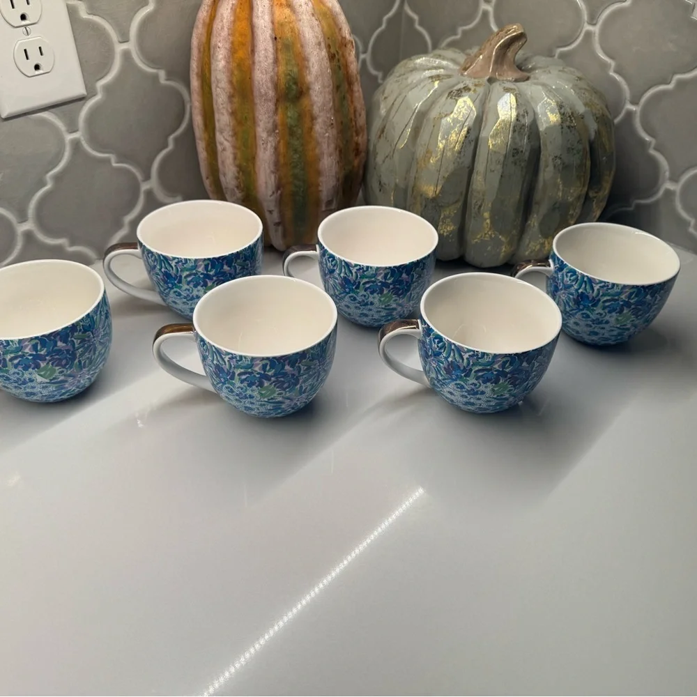 Lily Pulitzer mugs pack of 6
